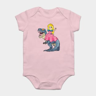 Prehistoric Princess Adventure Baby Bodysuit